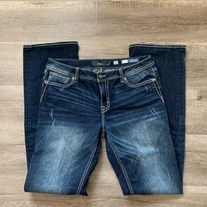 Miss Me Standard Boot Cut Jeans Sz 33